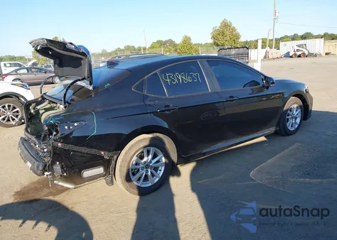 2025 Toyota Camry Le z USA, uszkodzony, nr VIN 4T1DAACK4SU619368